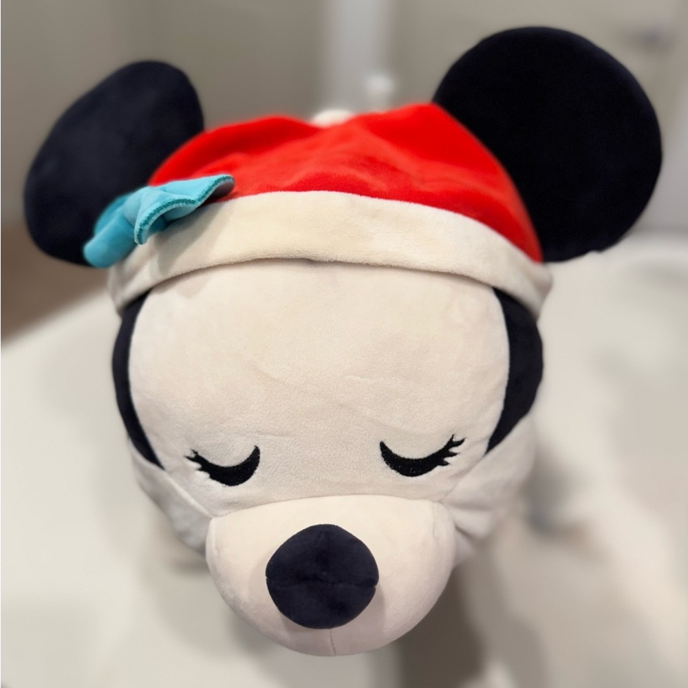 Disney 100 Retro Reimagined Minnie Mouse Winter Cuddleez Plush - Large 25”